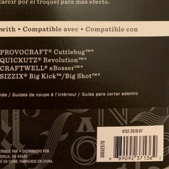 Die Cut Embossing Stencil Hello Thank You Paper Crafts Scrapbook Card Ma… - Picture 6 of 7